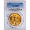 Image 1 : 1908 $20 St. Gaudens Double Eagle Gold Coin PCGS MS64