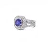 Image 1 : 14K Color Change Sapphire Ring 1.50 ct