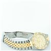 Image 9 : Rolex Mens 2 Tone Champagne Jubilee Index 36MM Datejust Wristwatch