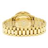 Image 7 : Rolex Mens 18K Yellow Gold 4.0 ctw Diamond Day Date President Wristwatch
