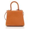 Image 2 : Delvaux Brillant Top Handle Bag Leather Mini Orange