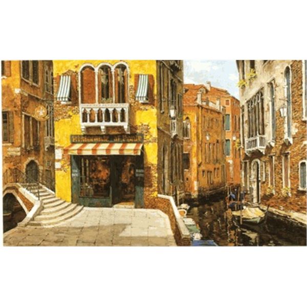 Sunny Day in Venice by Viktor Shvaiko on canvas