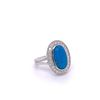 Image 2 : 14K Turquoise Ring 2.60 ct