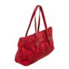 Image 3 : Fendi Red Leather Zucca Mama Baugette Shoulder Bag