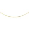 Image 2 : 18 Inch Rounded Snake Chain - 14KT Yellow Gold