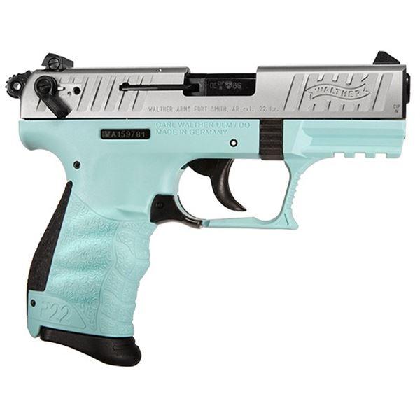 WAL P22 22LR 3.42" ANGEL BLUE CA LEGAL