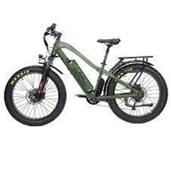 Brand New Bakcou Kodiak AWD E-Bike in Army Green