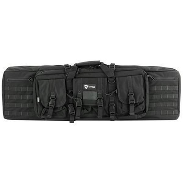DRAGO GEAR 42" DOUBLE GUN CASE BLK