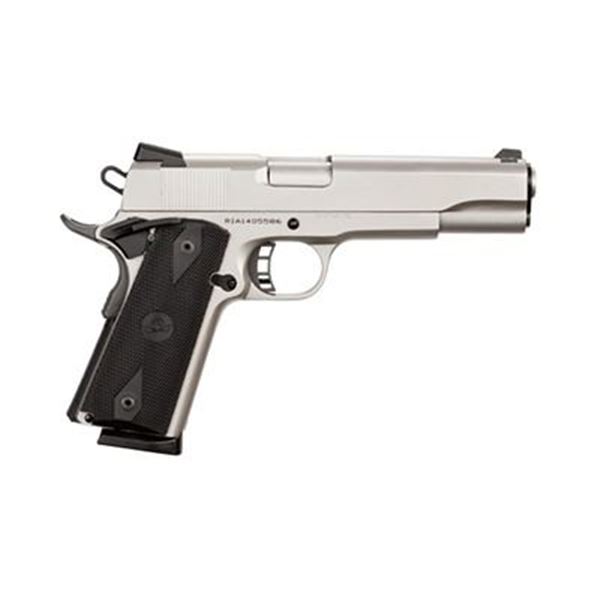 ROCK ISLAND STD 45ACP 5" 8RD NCKL