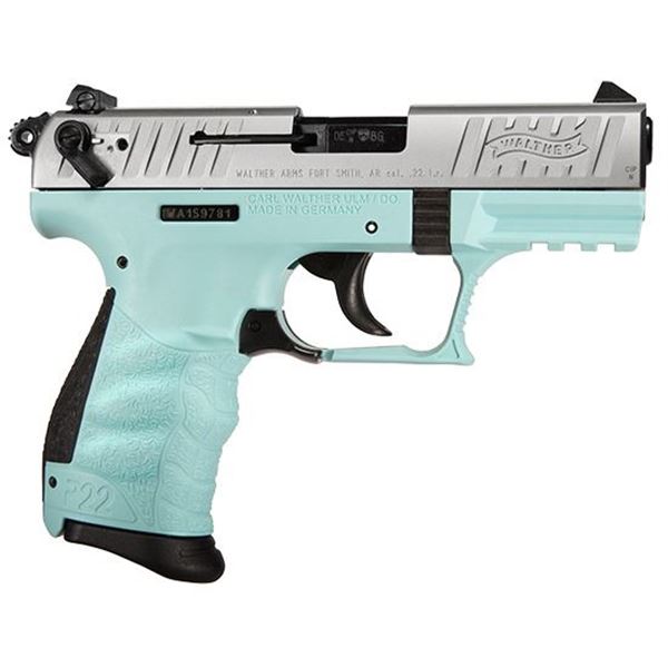 WAL P22 22LR 3.42" ANGEL BLUE CA LEGAL