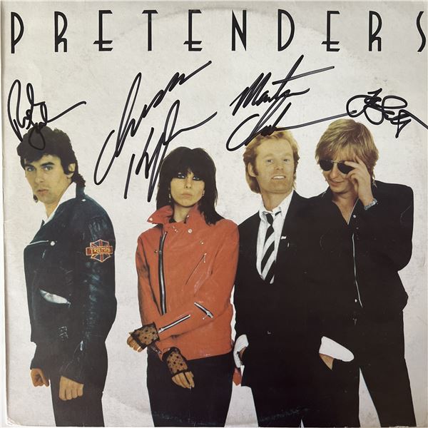 The Pretenders signed debut album "Pretenders"