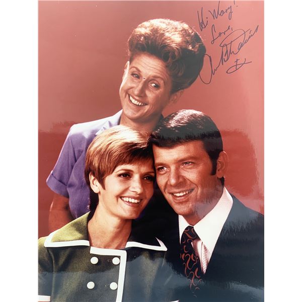 Ann B. Davis signed photo