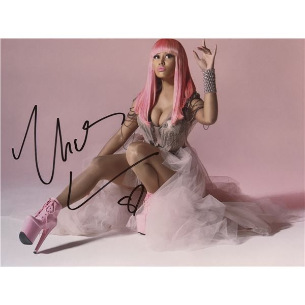 Nicki Minaj signed photo