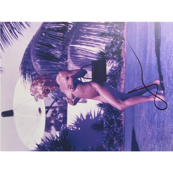 Madonna signed photo