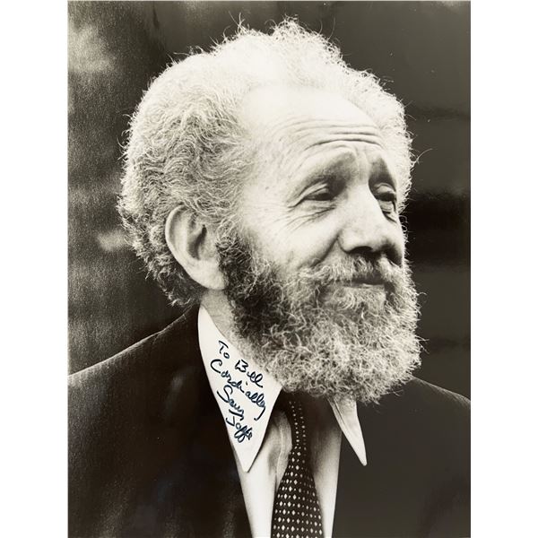 Sam Jaffe signed photo