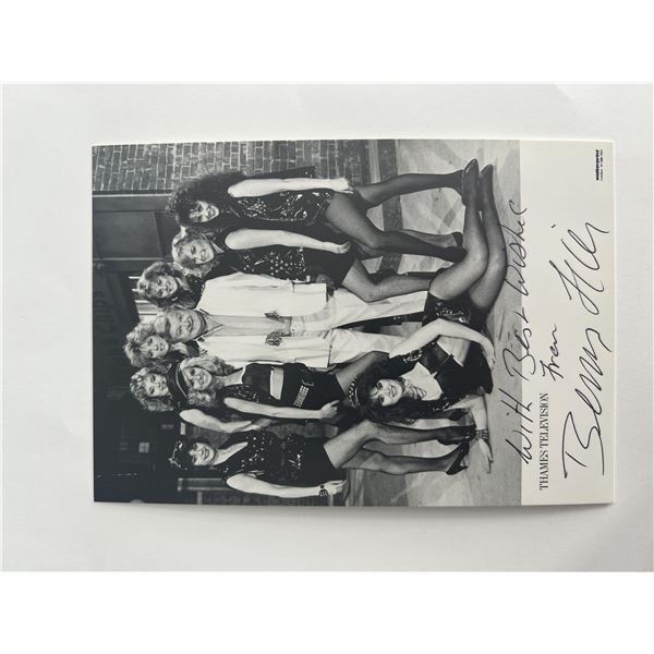 Benny Hill signed photo