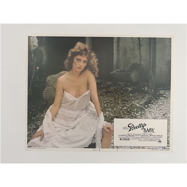 Pretty Baby original 1978 vintage lobby card