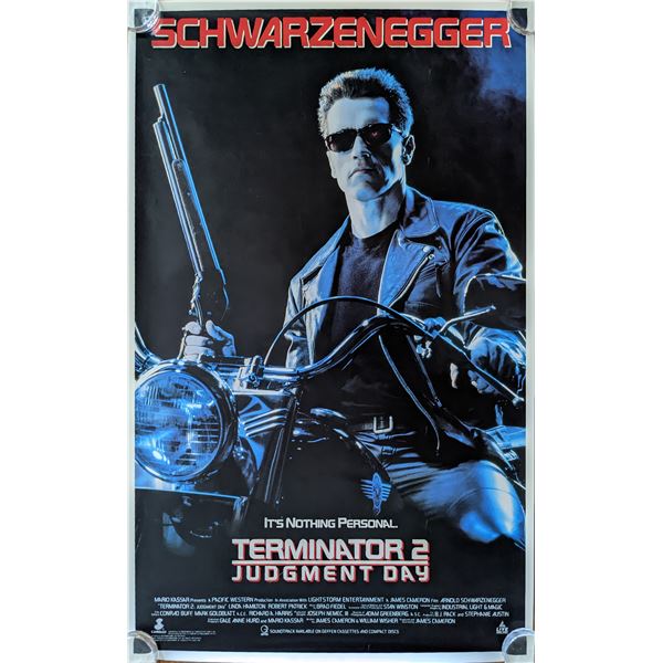 Terminator 2: Judgement Day 1991 Original One Sheet Movie Poster