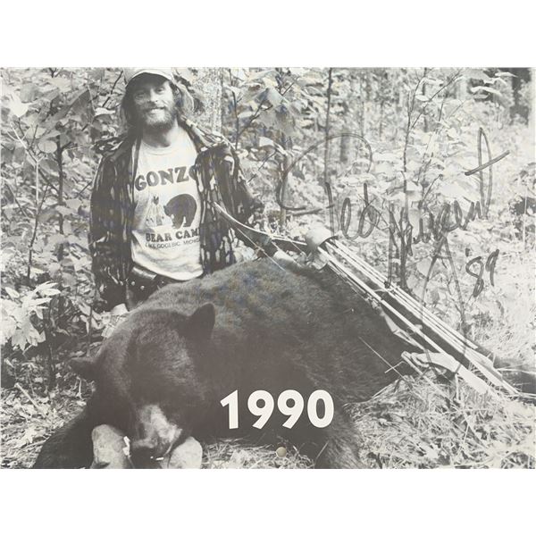 Ted Nugent signed photo