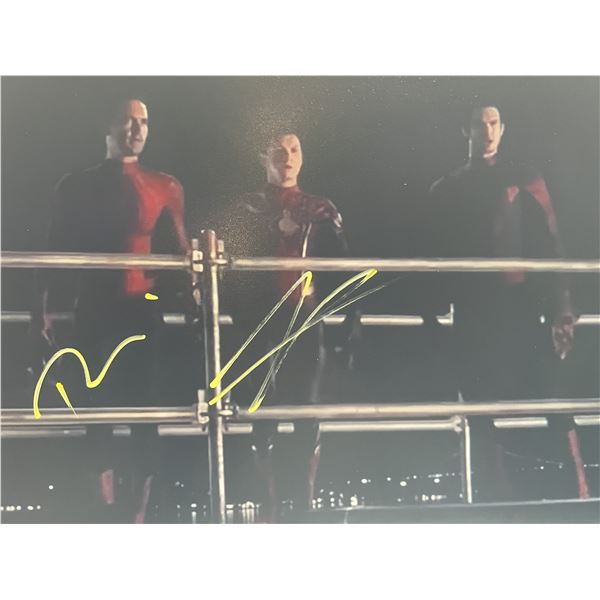 Spider-Man No Way Home cast signed photo