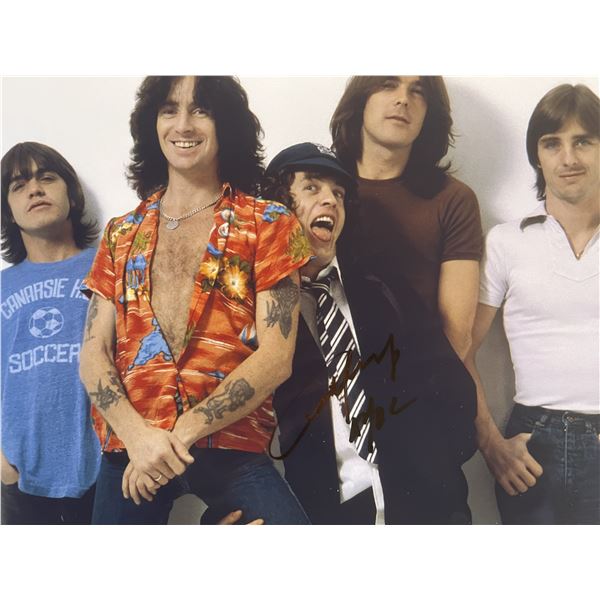 AC/DC Angus Young signed photo