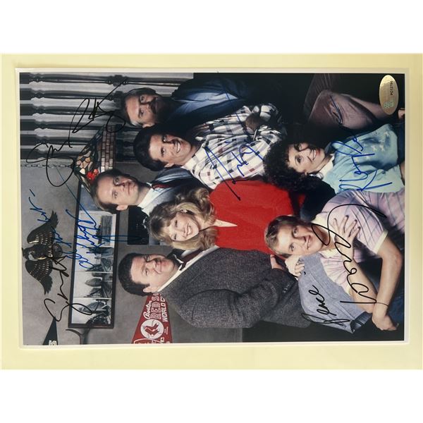 Cheers cast signed photo GFA authenticated