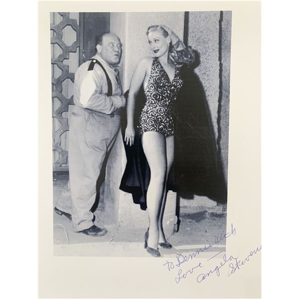 Angela Stevens signed photo