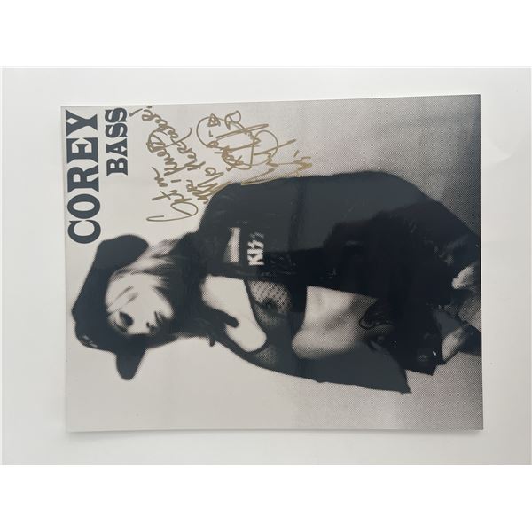 Corey Parks Nashville Pussy signed photo