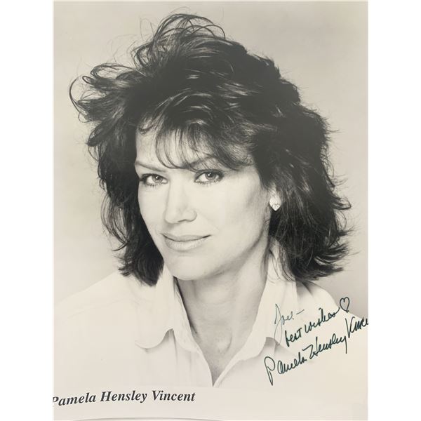 Pamela Hensley Vincent signed photo
