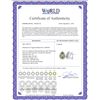 Image 2 : Genuine 6.82 ctw Amethyst & Diamond Earrings 14KT Rose Gold - REF-119A7K