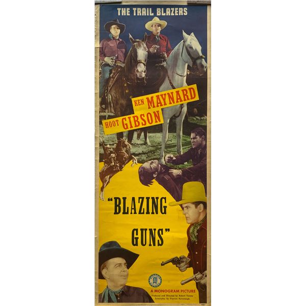 Blazing Guns insert card