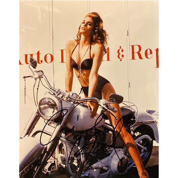 Cindy Crawford signed photo