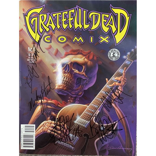 Grateful Dead signed comic