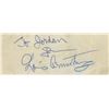 Image 1 : Louis Armstrong signature cut