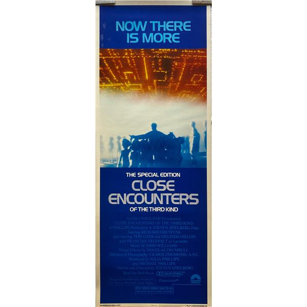 Close Encounters of the Third Kind special edition  insert card