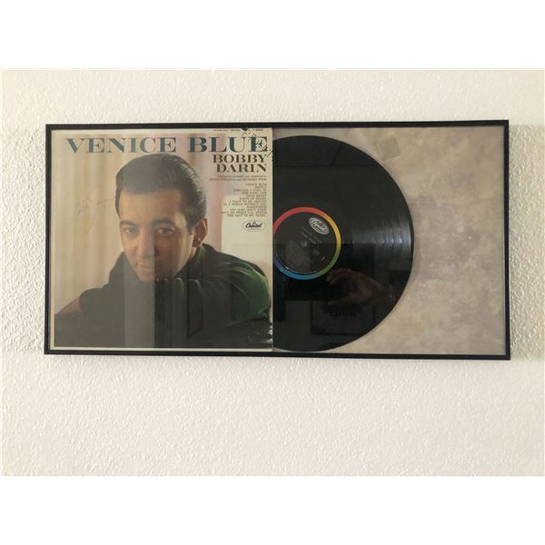 Bobby Darin Venice Blue signed album