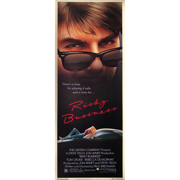Risky Business insert card