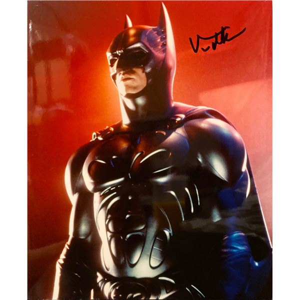 Val Kilmer signed "Batman Returns" movie photo