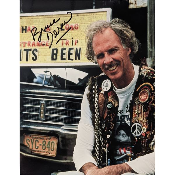 Bruce Dern signed photo