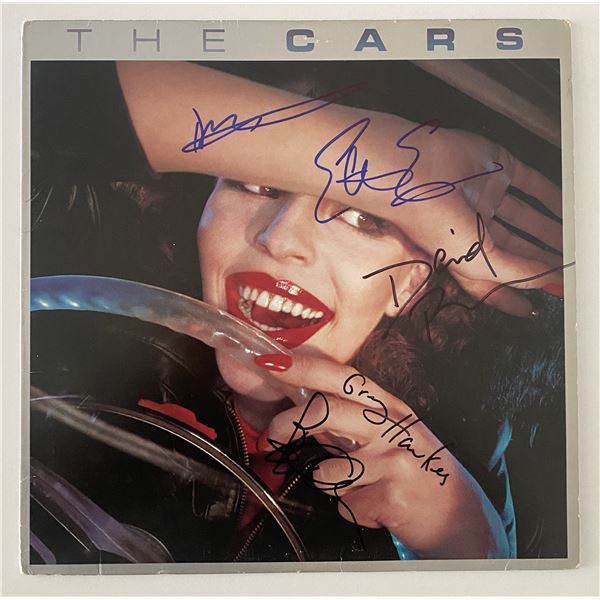 The Cars signed album