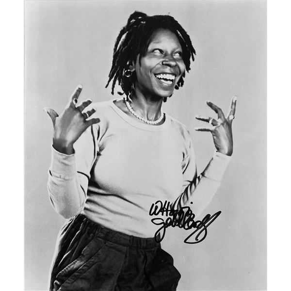 Whoopi Goldberg signed photo
