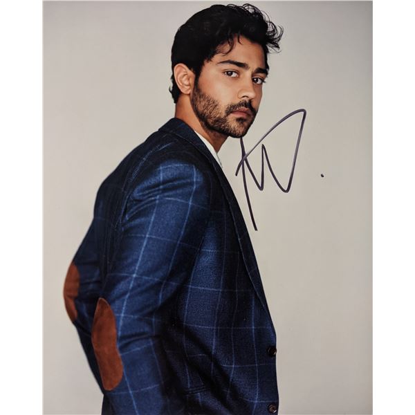 Manish Dayal signed photo