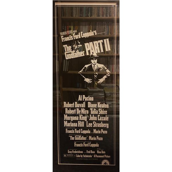 The Godfather Part II 1974 original vintage insert card