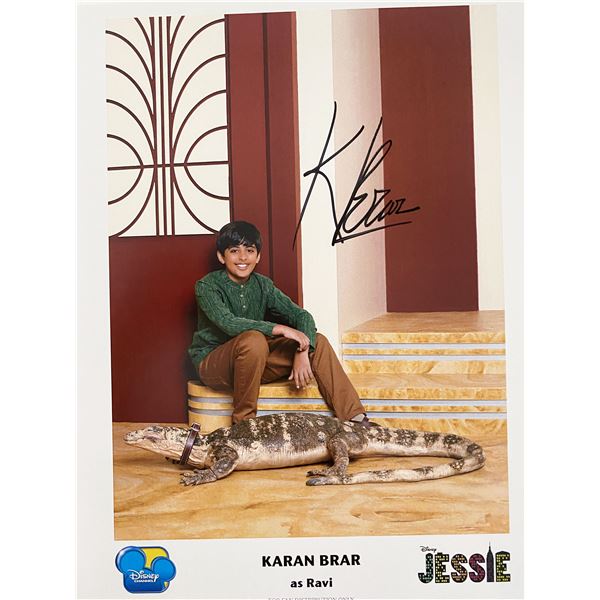 Disney Channel's Jessie Karan Brar signed photo