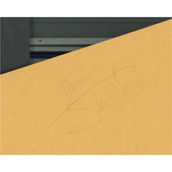 Jimi Hendrix signature cut