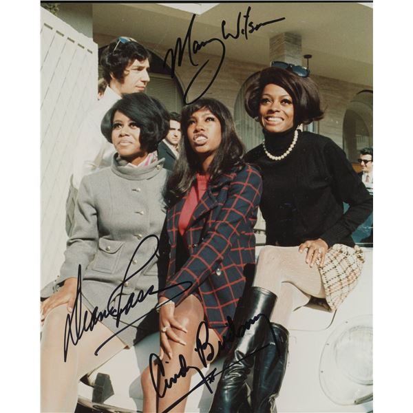 The Supremes signed photo