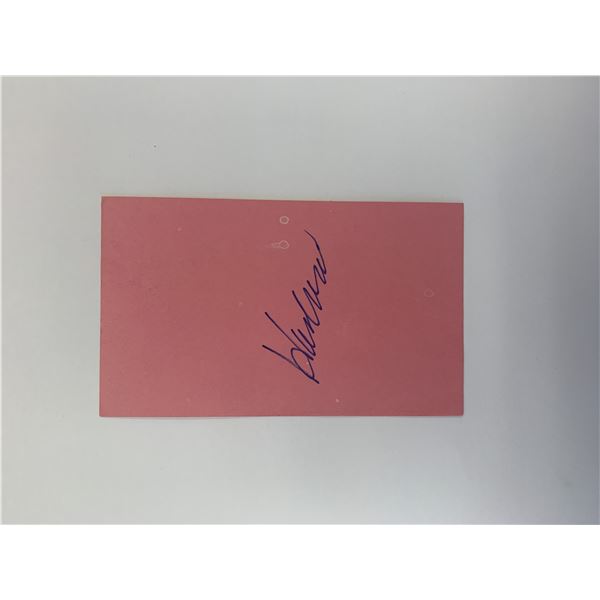 Hank Aaron original signature