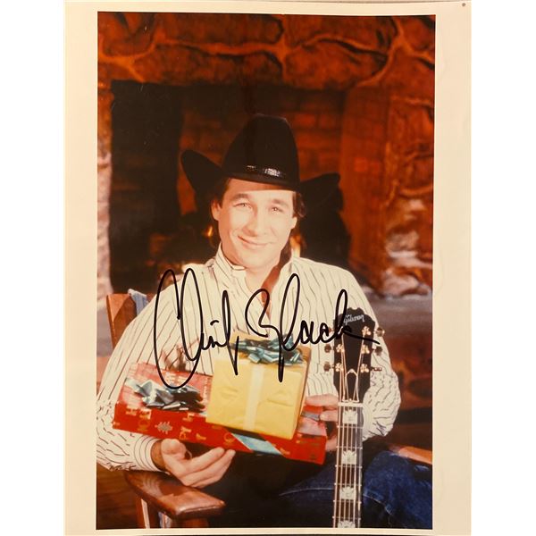 Clint Black signed photo