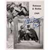 Image 1 : Batman and Robin 1949 signed photo