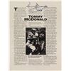 Image 1 : Football Player Tommy McDonald signed photo